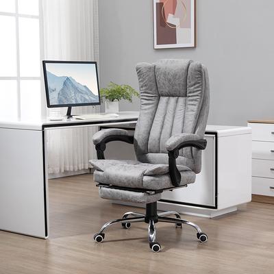 Vinsetto Vibration Massage Office Chair With Heat, Lumbar Pillow