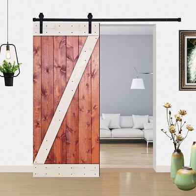 Barn Door - Z-Brace - Knotty Pine - 28 x 84