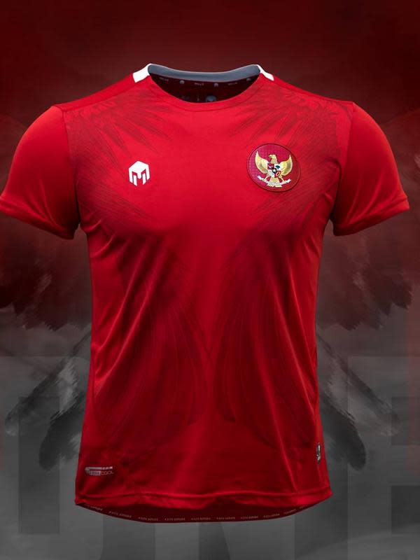 Mengintip Detail Desain  Jersey  Baru Timnas  Indonesia  