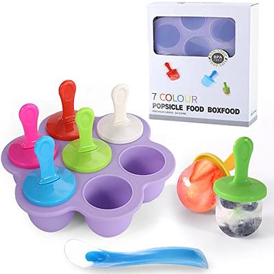 Silicone Popsicle Maker Mold, Silicone Ice Pop Freezer Molds