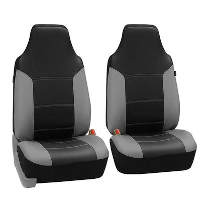 FH Group 47 in. x 23 in. x 1 in. PU Leather Half Set Front Seat