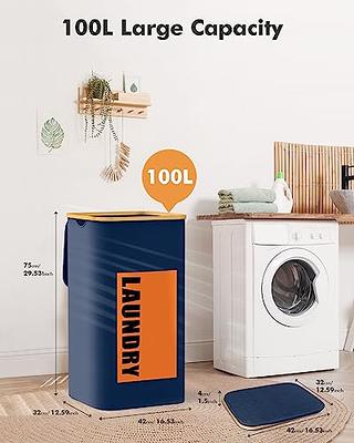 Home Large Laundry Basket Collapsible Child Toy Storage Laundry Bag Dirty  Clothes Hamper Organizer Bathroom Laundry Bucket