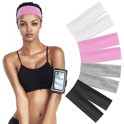 Thin Elastic Headbands for Women - Athletic Headbands - Sports Headbands  Men - Soccer Headband - Workout Headbands for Women