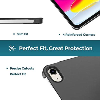 ProCase for iPad Air 5th 2022 / iPad Air 4th 10.9 Inch 2020 Case with  Tempered Glass Screen Protector, Slim Stand Hard Protective Smart Cover for