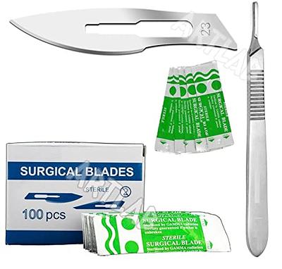 Scalpel with 10 Sterile Blades