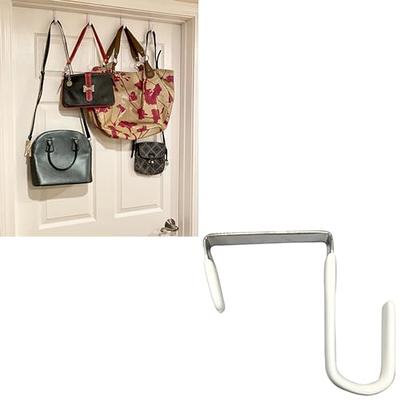 Evelots Over The Door Hooks for Wide Doors, 4 Pack Heavy Duty White Rubber  Coated Metal Door Hanger Hook for Hanging Clothes, Towels, Coats, Hats in  Bathroom, Bedroom, or Office - Yahoo Shopping