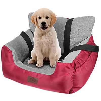 GJEASE Back Seat Extender for Dogs,Dog Car Seat Cover Hard Bottom for Back  Seat,Suitable Dogs up to 200lbs,Hammock Travel Bed,Non-Inflatable Car