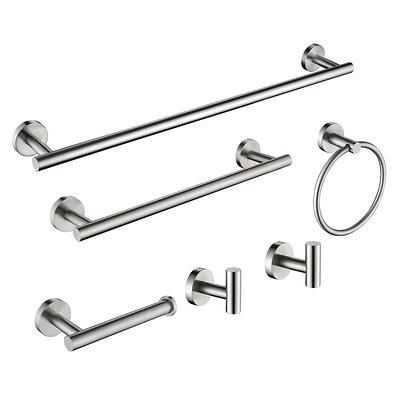 Style Selections Bailey Brushed Nickel Double-Hook Wall Mount