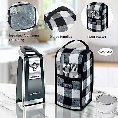 BAGSRPITE Buffalo Check Can Opener Cover, Can Covers, Can Protector, Dust  Cover for Hamilton Beach Electric Can Opener for Kitchen, Cuisinart  CCO-50BKN,Small Applicance Cover - Yahoo Shopping