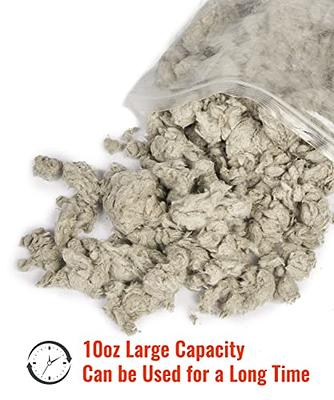 High Temperature Resistance Rock Wool for Gas Fireplaces/Gas Logs- 6 oz Bag