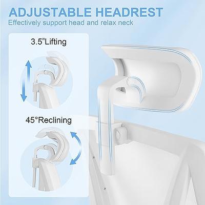 Office Chair Headrest Head Support Attachment Adjustable Height and Angle Head  Pillow for Ergonomic Executive Chair 