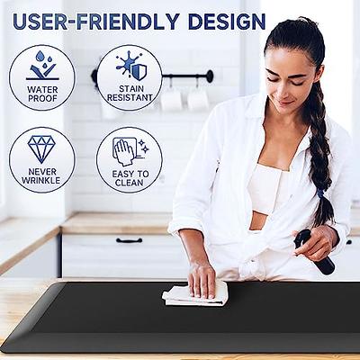 Kazualv Silicone Mats for Kitchen Counter, Heat Resistant Mat Kitchen  Counter Mat Waterproof Countertop Protector Mat, Nonslip Silicone Mats for