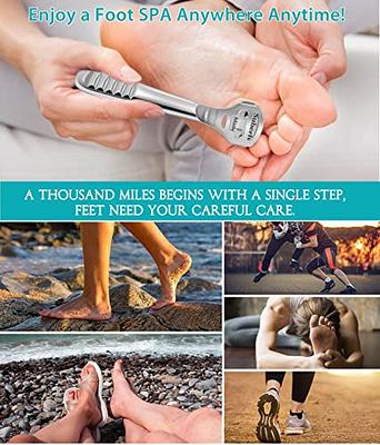 Feet Scraper Pedicure Tools for Dead Skin, Callus, Foot Corn, Cracked Heels  for Women and Men - black (with box)