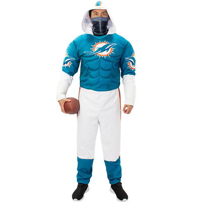 Infant Aqua/White Miami Dolphins Tailgate Tutu Game Day Costume Set