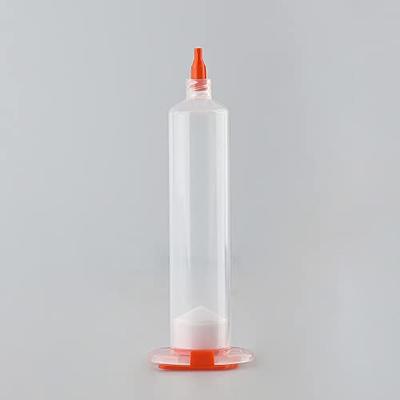 20Pcs Needle Tip Bottle Precision Plastic Applicator with Red Cap 5ml