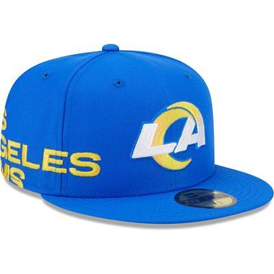 Men's Los Angeles Rams New Era Royal 2022 Sideline 9FIFTY Ink Dye Snapback  Hat