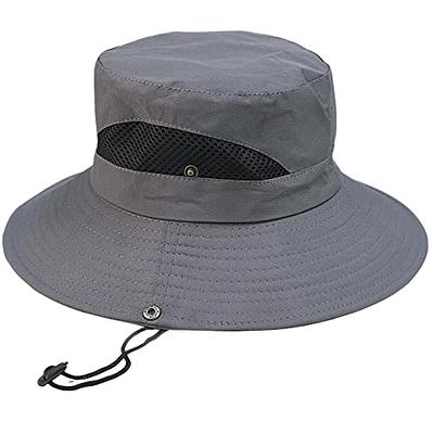 Unisex Cotton Boonie Hat Summer Outdoor Packable Fishing Bucket Hat Beach  Sun Hat with String for Women Men (Stars Pink) - Yahoo Shopping