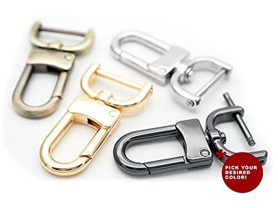 Baitoo Side Release Buckle 3/4inch Plastic Snap Claps Buckle Clips