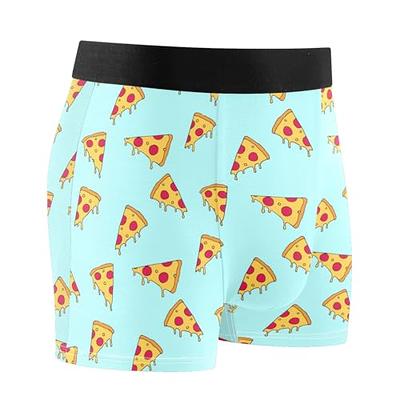 JHKKU Pizza Slices Men's Boxer Briefs Moisture Wicking Breathable Bamboo  Viscose Fiber Underwear Trunks M - Yahoo Shopping