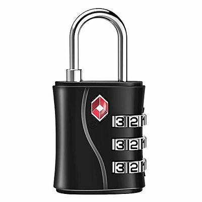 TSA Luggage Locks,[Newest Version][2 Pack] Diyife 3-Digit Travel Lock, –