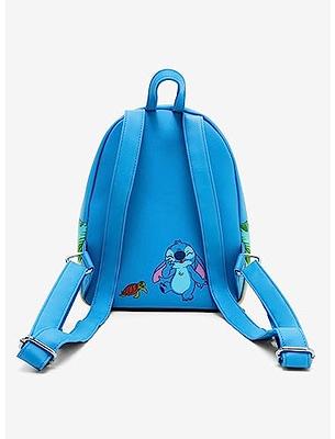 Disney Lilo & Stitch Backpack 17 with Laptop Compartment for School,  Travel, and Work Black