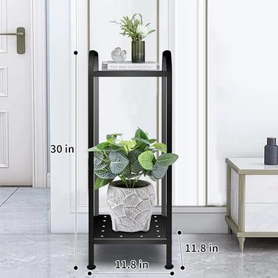 Lilybud--lily Plant Stand Indoor Outdoor Heavy Duty Wrought Iron Pedestal  Stands Metal Plant Stand Decorative Flower Stand for Patio Garden Deck