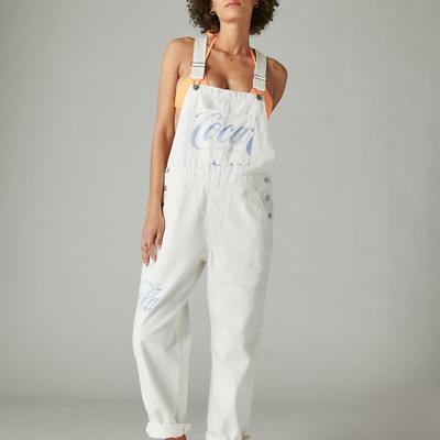 Lucky Brand Coca-Cola Overall - Women's Clothing Jumpsuits Overalls in  Spring White, Size XL - Yahoo Shopping