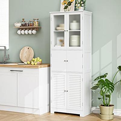 Home Office Bathroom Floor Cabinet, Free Standing Corner Cabinet