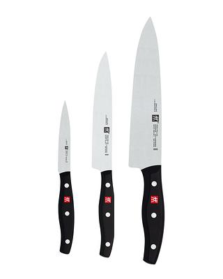 Henckels Forged Accent 3-pc Starter Knife Set - White Handle, 3-pc