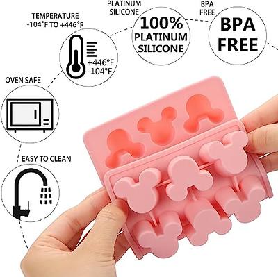 CCOZN 2 Pack Gummy Mouse Molds Silicone, 15 Cavity Non-Stick Mouse Head Silicone  Molds for Ice Cube DIY Gummies Chocolate Candy (Pink) - Yahoo Shopping