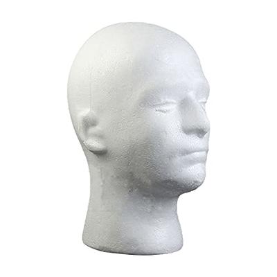 Floralby Female Styrofoam Foam Mannequin Head Model Wigs Hat Display Stand  Long Neck - Yahoo Shopping