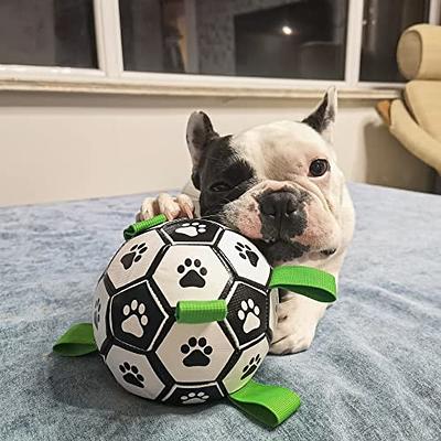 Dog Balls Indestructible Dog Soccer Ball Interactive Dog Ball for Large Dogs Herding Ball for Medium Small Dogs Outdoor Christmas Dog Toys Stocking