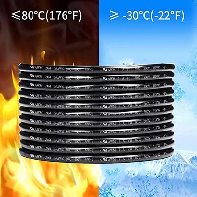 10 Gauge 2 Conductor Electrical Wire 10 AWG Wire Stranded PVC Cord  Oxygen-Free Copper Cable 10FT/3.1M for Outdoor Lighting Automotive Battery  Solar