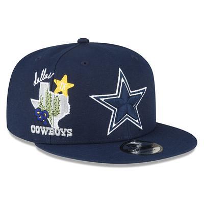 Dallas Cowboys New Era Flawless 9FIFTY Snapback Hat - Navy/Gray