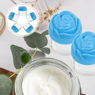 6 Pack 4 oz Plastic Pot Jars Round Clear Leak Proof Plastic Cosmetic Container  Jars with White Lids for Travel Storage Make Up, Eye Shadow, Nails, Powder,  Paint, Jewelry(4 oz)