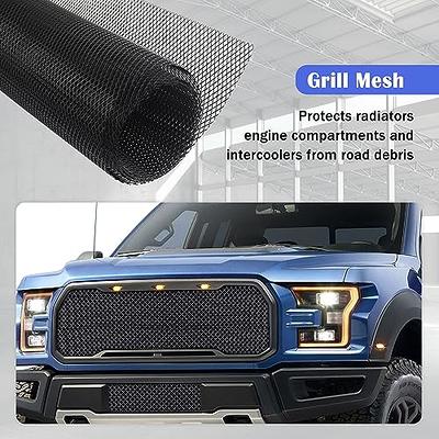 Trimmable Car Grill Mesh,Aluminum Alloy Automotive Grilles,Universal Mesh  Grill Insert Fits for Front Bumper Hood Air Vents Spoiler Automotive  Exterior Accessories - Yahoo Shopping
