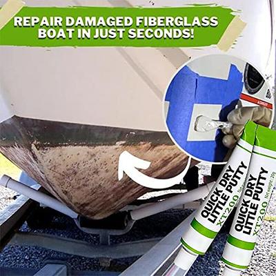 Gogolonge Fiberglass Boat Repair Paste - instafix Fiberglass Boat