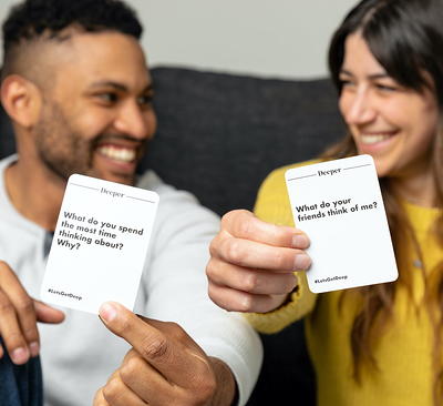 Let's Get Deep - The Adult Party Game for Couples by What Do You