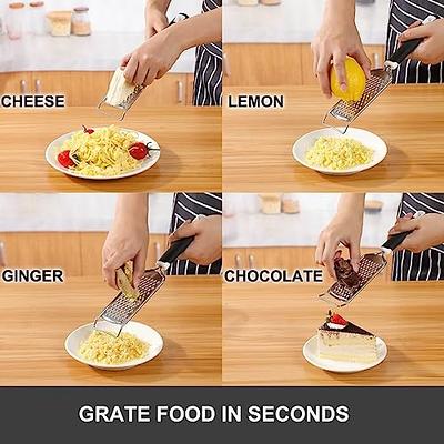 Stainless Steel Handheld Cheese Grater Multi Purpose Food Graters