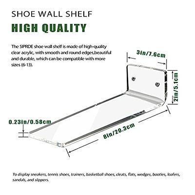 Fixwal Small Acrylic Shelves Set of 10, 4in Floating Wall Mounted Shelves  for Plants, Small Wall Decoration & Storage Shelf for Funko Pop, Toy  Display (Clear) - Yahoo Shopping