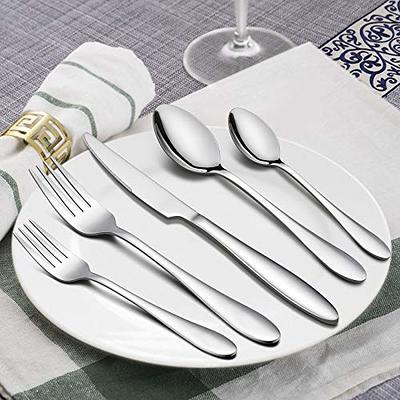 Reusable Travel Utensils Cutlery Set with Case, YIMICOO Stainless