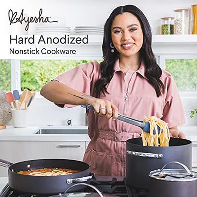 Ayesha Curry Hard-Anodized Nonstick 4-Qt. Saucepot with Lid