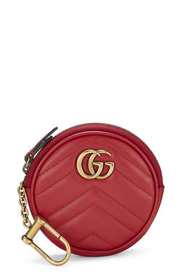 Gucci Red Original GG Supreme Canvas French Flap Wallet QFA1QQ73RB001