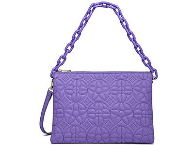 ER.Roulour Quilted Crossbody Bag for Women, Designer Trendy Chain