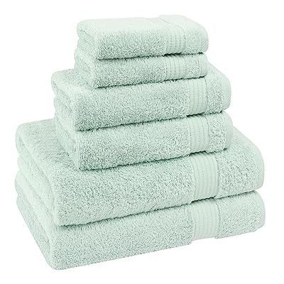  Cotton Paradise 6 Piece Towel Set, 100% Turkish Cotton Soft  Absorbent Towels for Bathroom, 2 Bath Towels 2 Hand Towels 2 Washcloths,  Sand Taupe Towel Set : Home & Kitchen