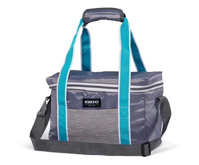 Igloo 6 Can Heritage Lunch Companion Cooler Bag - Teal, Gray