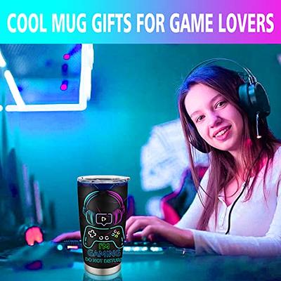 Gamer Gifts for Men - Mode on - Stainless Steel Tumbler Black