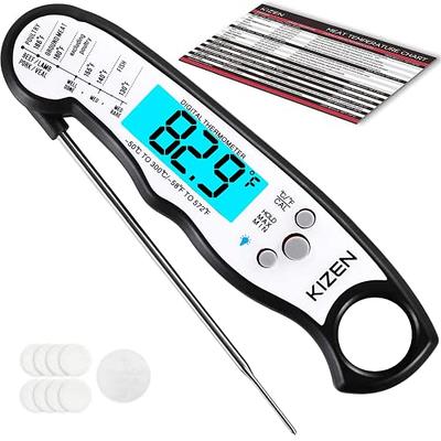 HT690 Instant Read Digital Meat Thermometer LCD Screen Probe Type for Food, Bread  Baking - Yahoo Shopping