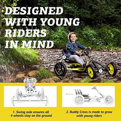 BERG BUDDY Blue - Pedal Go-Karts for Kids 3 - 8 years