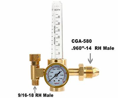 Argon CO2 for Lincoln Mig Tig Flow Meter Welding Regulator Welder